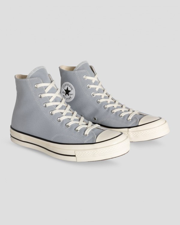 Converse Chuck 70 Seasonal Colour Grå Sko Danmark - Converse Høje Sneakers Herre - 14329UEHZ